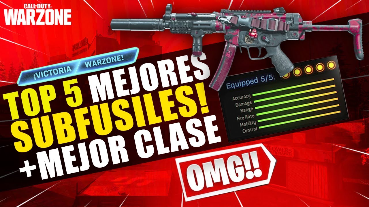 LOS 5 MEJORES SUBFUSILES de Cold War y Modern Warfare en WARZONE!! 😱 NUEVOS METAS