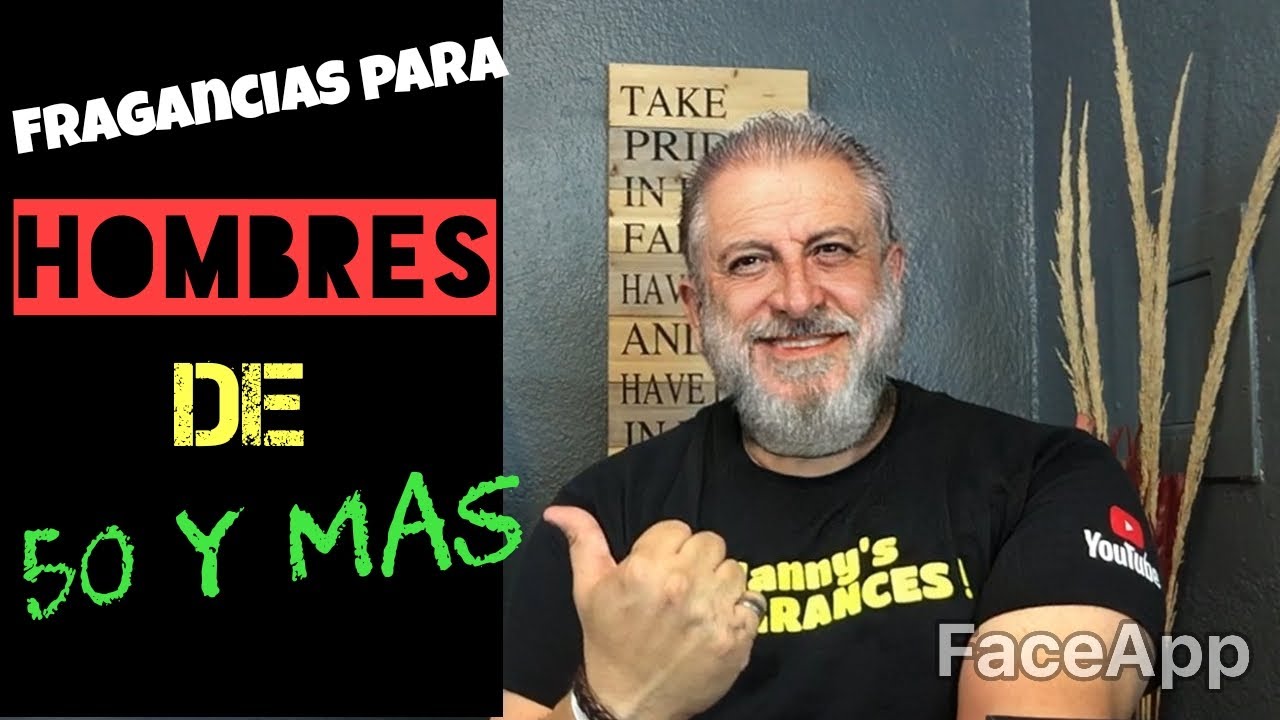 Fragancias para HOMBRES de 50 años o más !!!! || 7 EXCELENTES !! opciones para usar o regalar