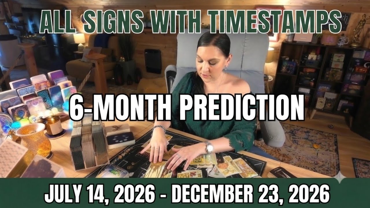 All Signs with Timestamps 🌕 6-Month Prediction ✨ July 14 - December 23, 2026