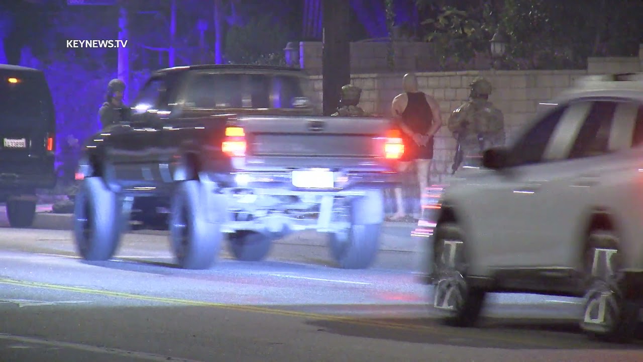 Early Morning FBI Raid in Northridge