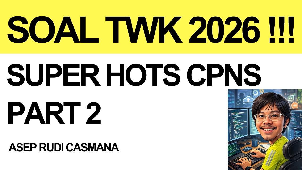 SOAL TWK CPNS 2026 HOTS BANGET DAN DETAIL !!!
