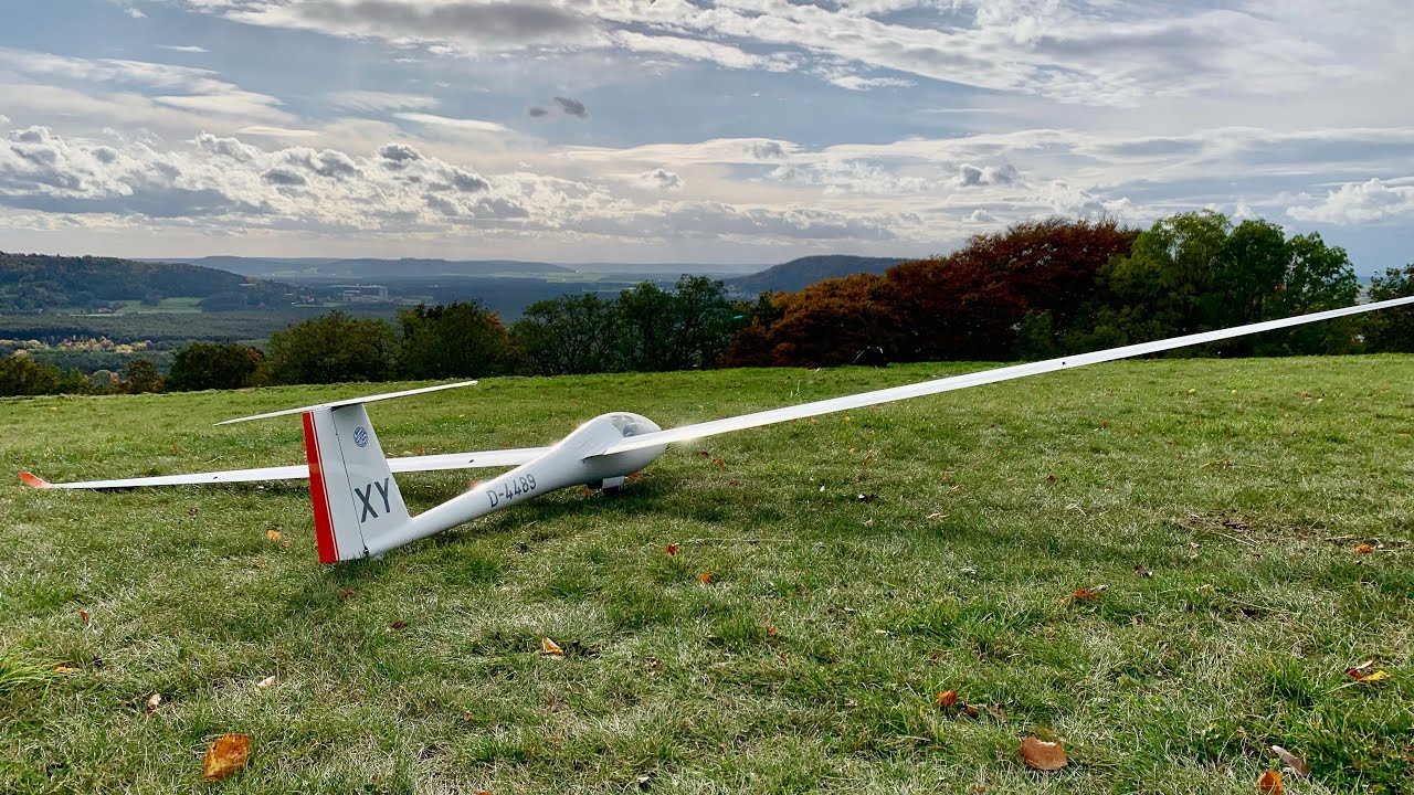 FW-Models LS6 Hangflug mit Ohren 300m Abschwung