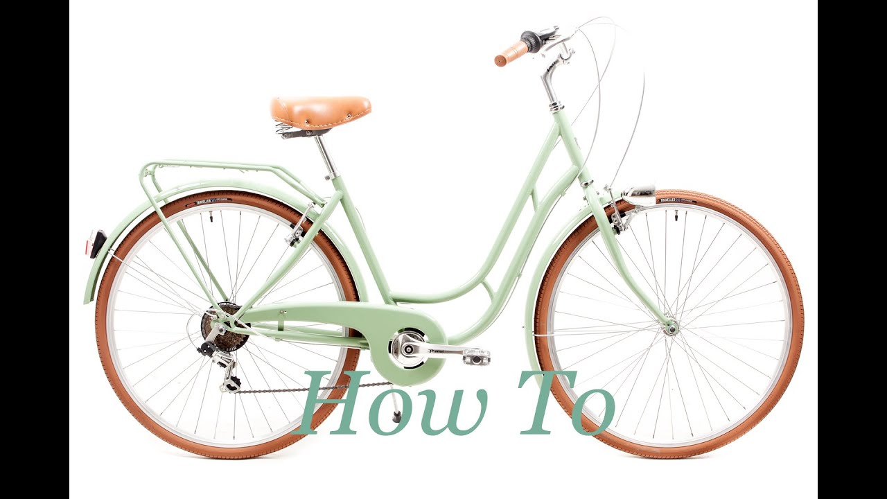 Como montar tu nueva Bicicleta de paseo - Capri Berlin 6V - biciclasica.com