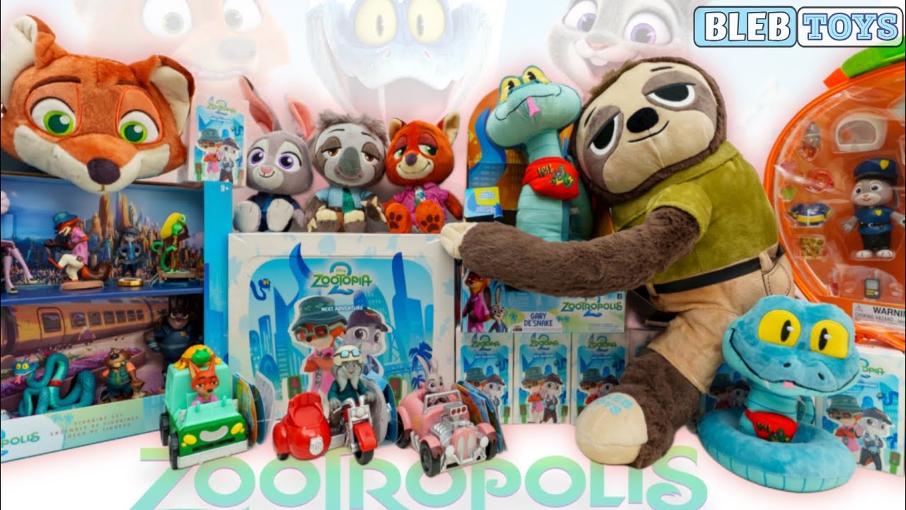 Zootopia 2 movie toy collection unboxing no talking toy review | plus Giveaways