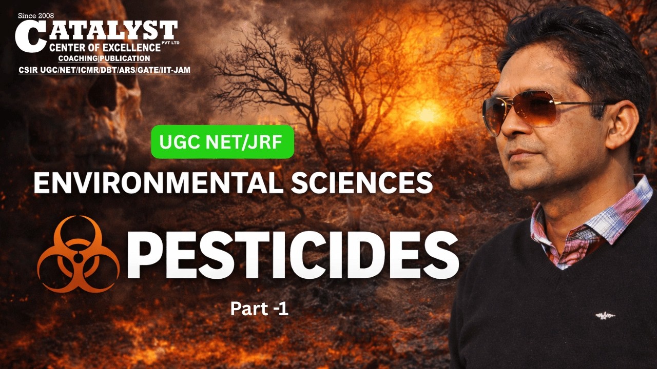 Pesticides -Part-1/ UGC NET /JRF Environmental sciences