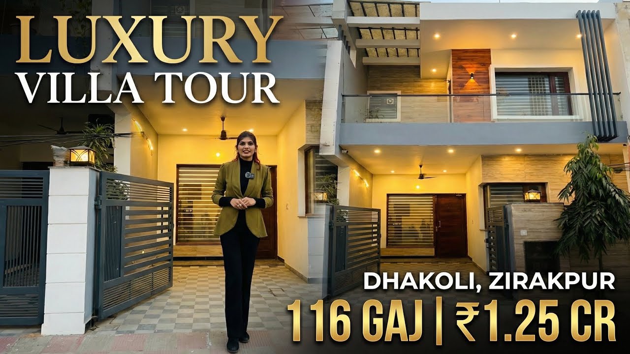 Elegant Duplex Villa for Modern Families | Dhakoli, Zirakpur | Makaan Dekho Tricity | #homegoals