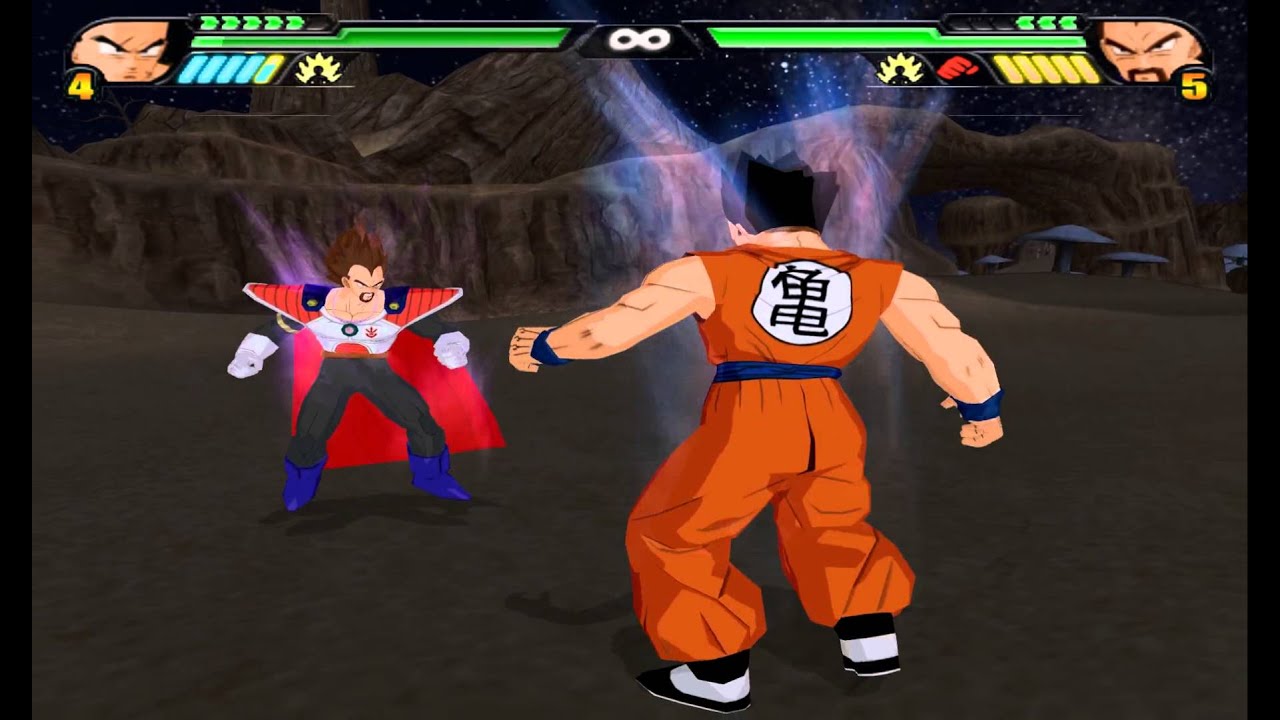 Yamcha vs King Vegeta