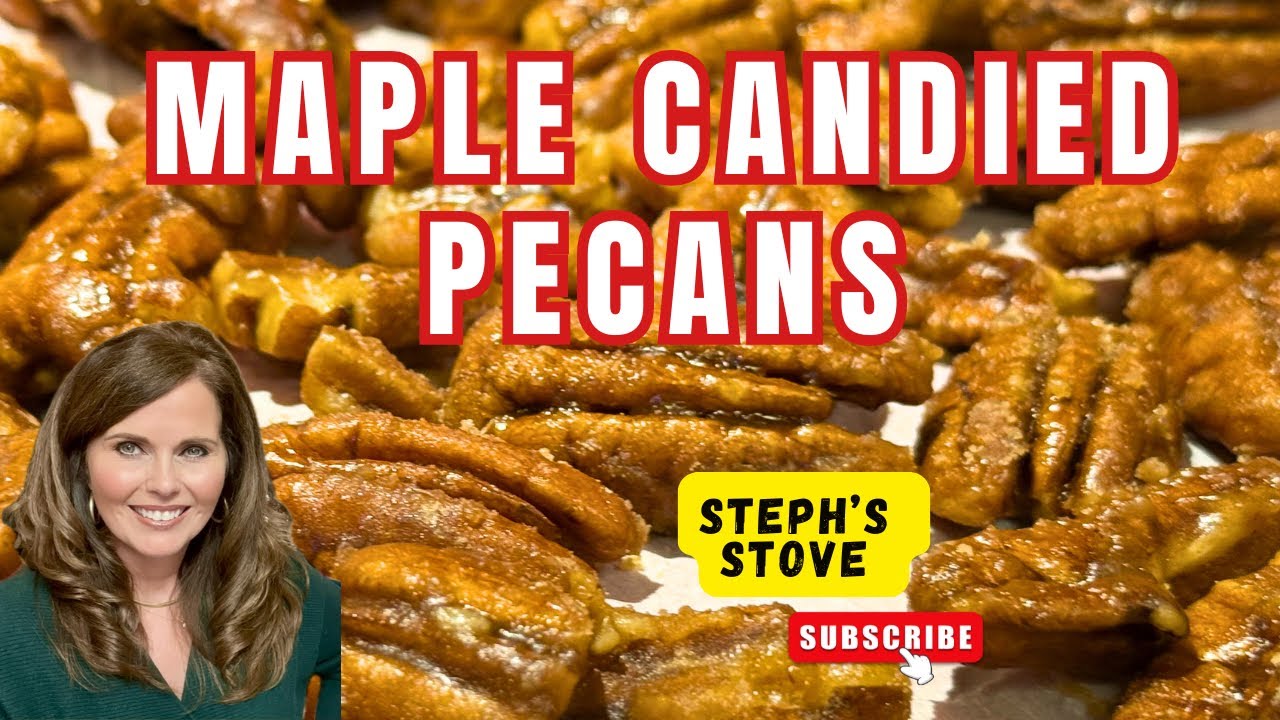 Кленовые цукаты из пекана — простой рецепт без выпечки на плите — Steph’s Stove