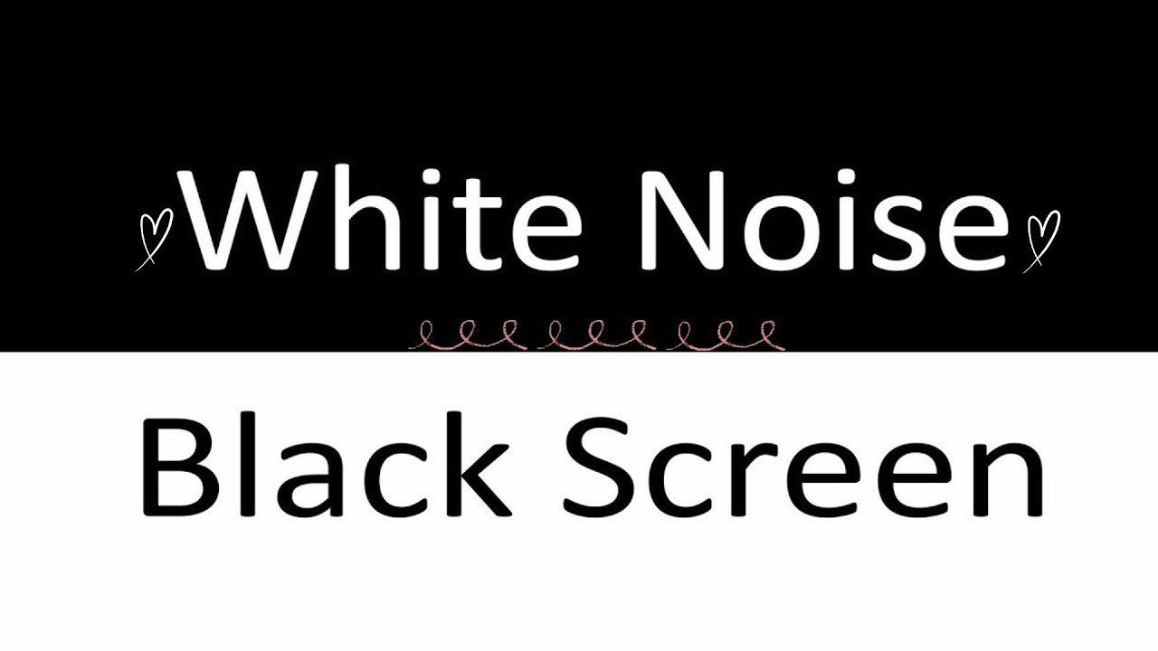 White Noise Black Screen No Ads 🌨 6 Hours of Peaceful White Noise for Restful Sleep and Focus 🌨