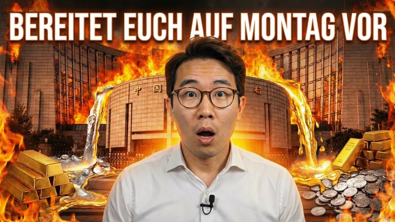 OH SCHEI*E! China wird gleich Gold und Silber DUMPEN!