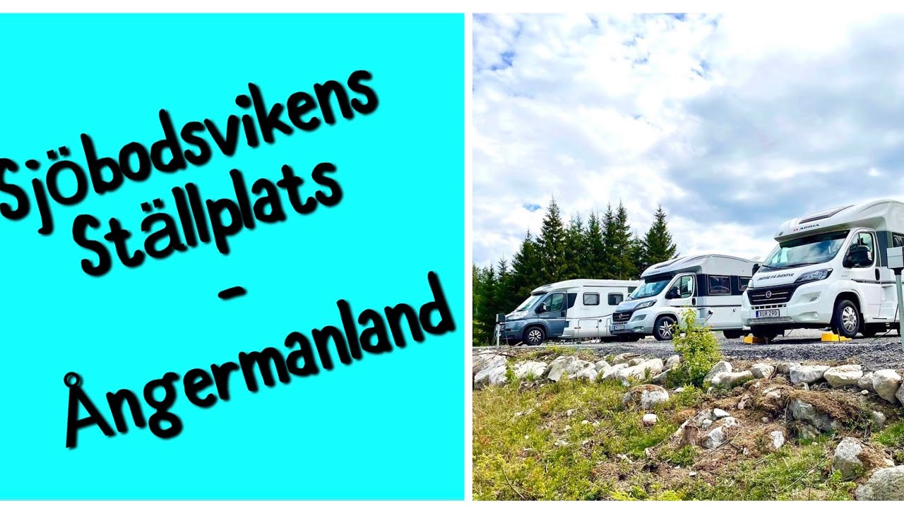 Sjöbodsvikens Ställplats i Lövvik - Höga Kusten Ångermanland