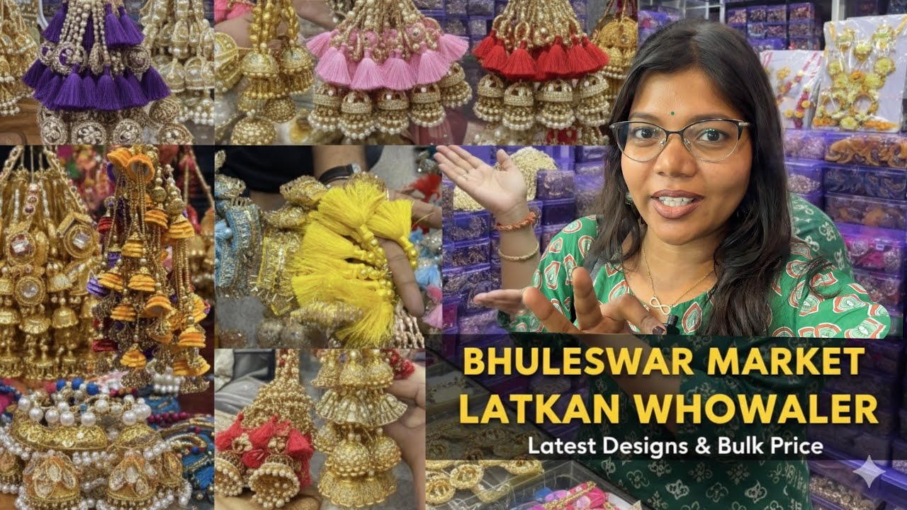 Bhuleswar Market || Blouse Latkan Start From ₹2 Only, Wholesaler market in mumbai || Ranjana Rai 