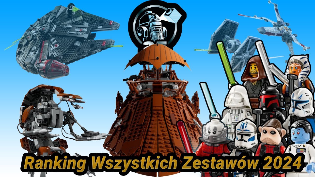 Ranking wszystkich zestaw&oacute;w Lego Star Wars 2024