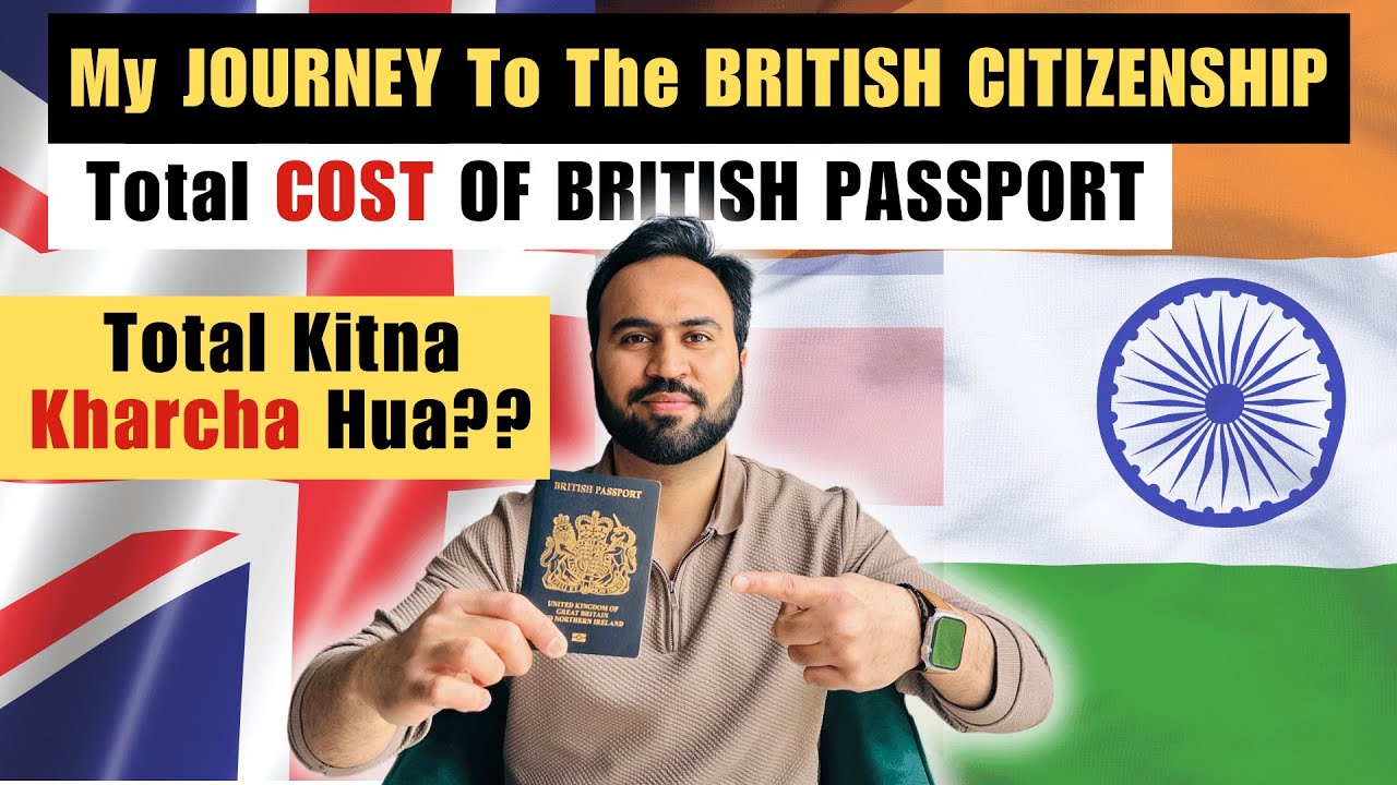 How I Got British Citizenship? My Journey From Indian Passport To British Passport | Indian Youtuber