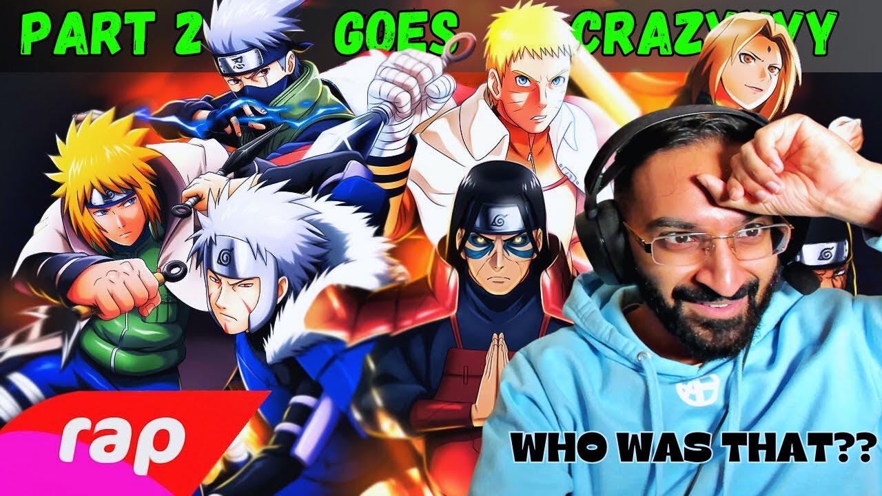 Canadian REACTS Brazil Geek | 7 Minutoz Rap dos Hokages | A VONTADE DO FOGO | NERD HITS