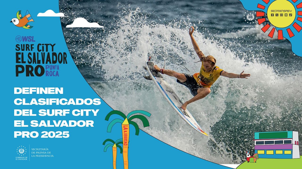 Gobierno del Presidente Nayib Bukele desarrolla segunda jornada del Surf City El Salvador Pro 2025
