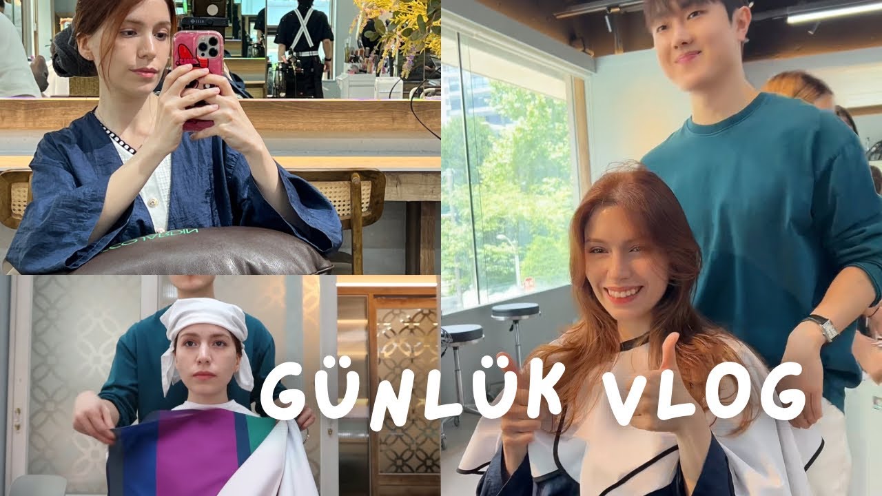 SEOUL’E SAÇ BOYATMAYA GİDELİM-Kişisel Renk Analizi Yaptırdım-Bu Sefer Ağlamadım🥹-Gün Sonu Süprizi😌