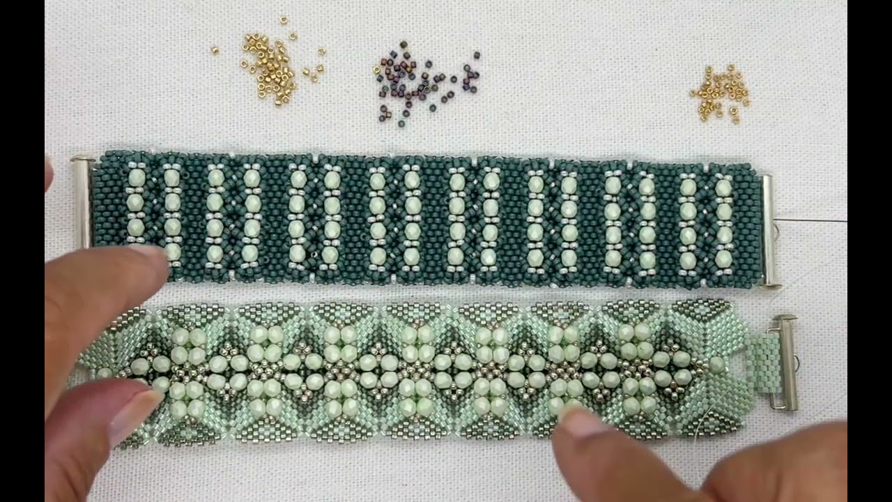 51 Embellishment  in peyote stitch - introduction