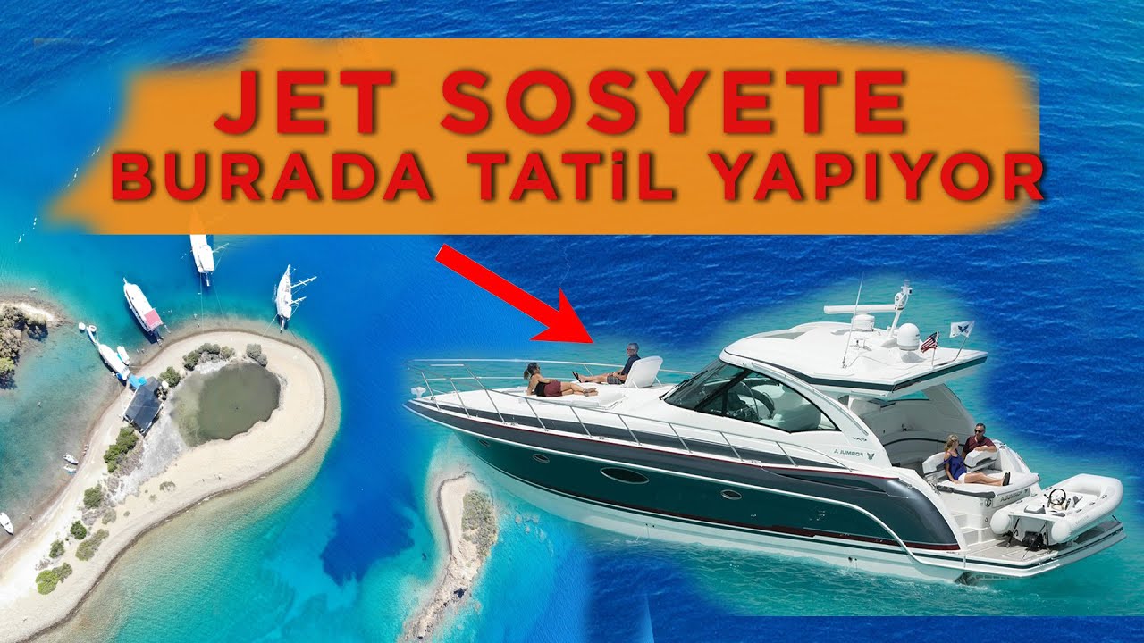 Jet Sosyete Burada Tatil Yapıyor: Bu Şehri Hiç Bir Kriz Etkilemiyor ( Göcek'te 24 Saat Geçirdim)