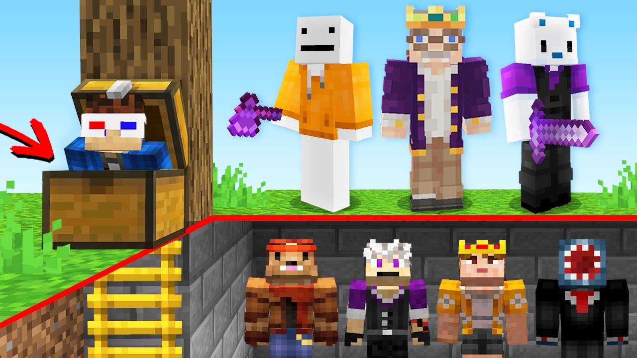 SECRET BASE YouTuber Hide & Seek