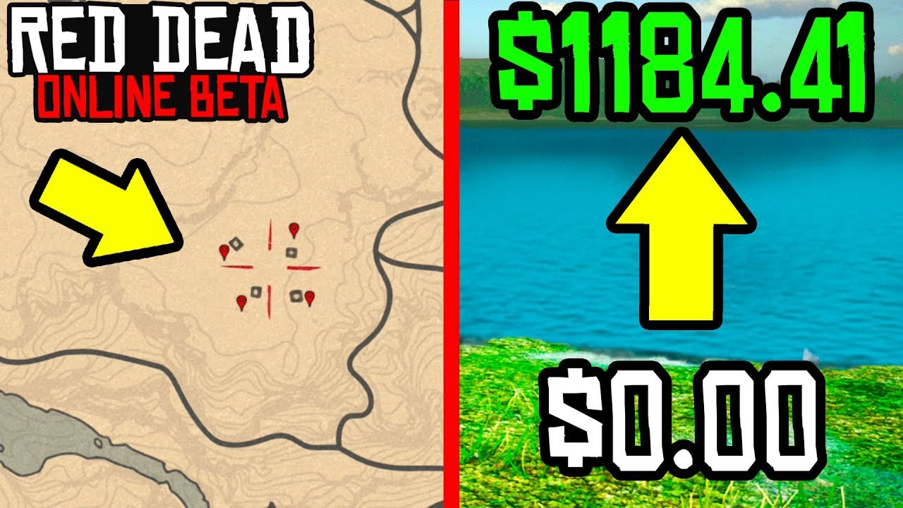 ROCKSTAR GAMES DOESNT WANT YOU TO KNOW ABOUT THIS EASY MONEY MAKING LOCATION in Red Dead Online!