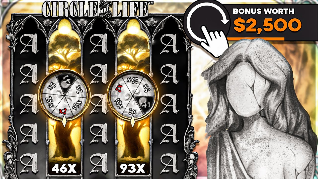Выиграйте бонус в размере 2500 долларов на игровом автомате Circle of Life!!