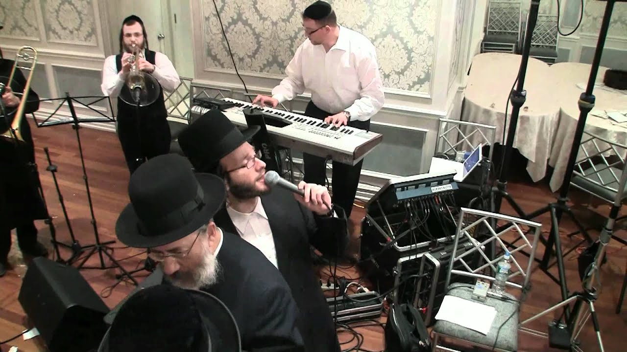 Menachem Moskowitz With Pinny Ostreicher Rocking A Second Dance At A Wedding