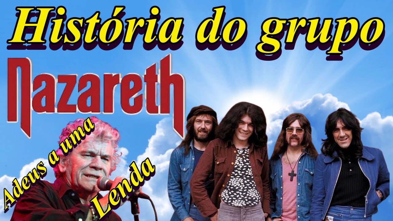 Hist&oacute;ria do grupo Nazareth adeus a uma lenda