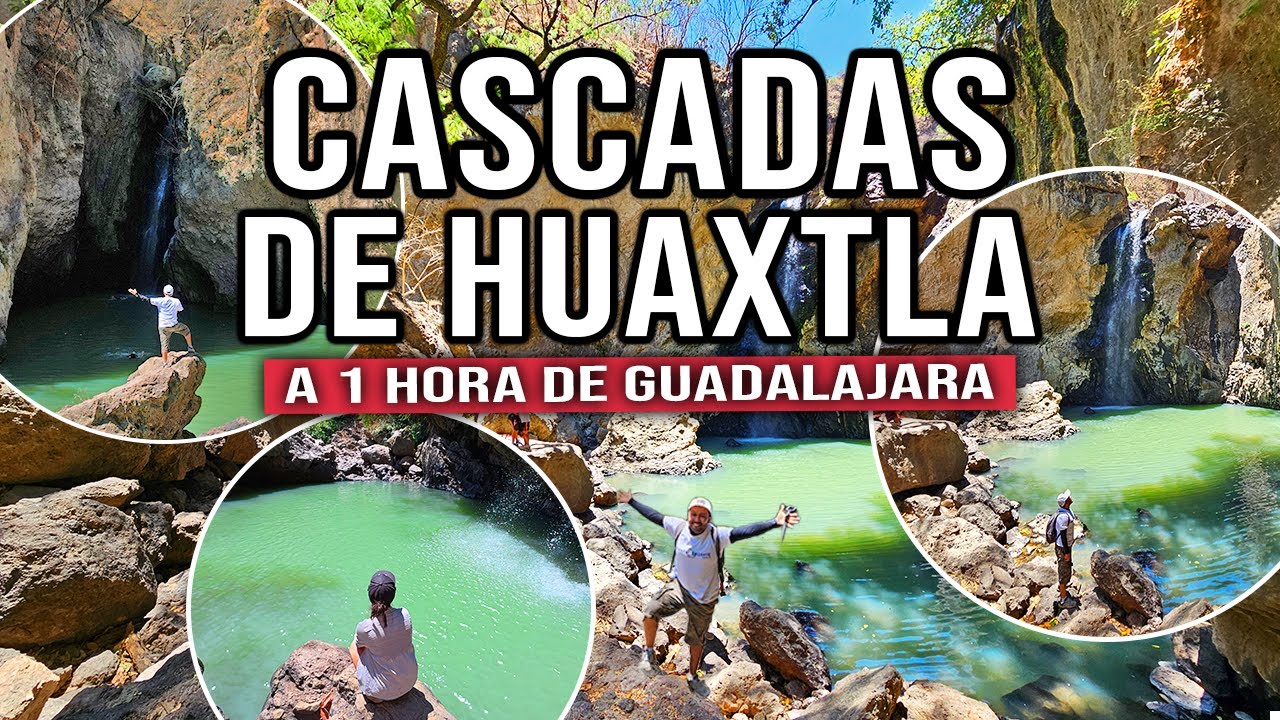 😱 CASCADAS DE HUAXTLA ▶︎ PARAÍSO a 1 hora de Guadalajara 💦 TODOS LOS DETALLES