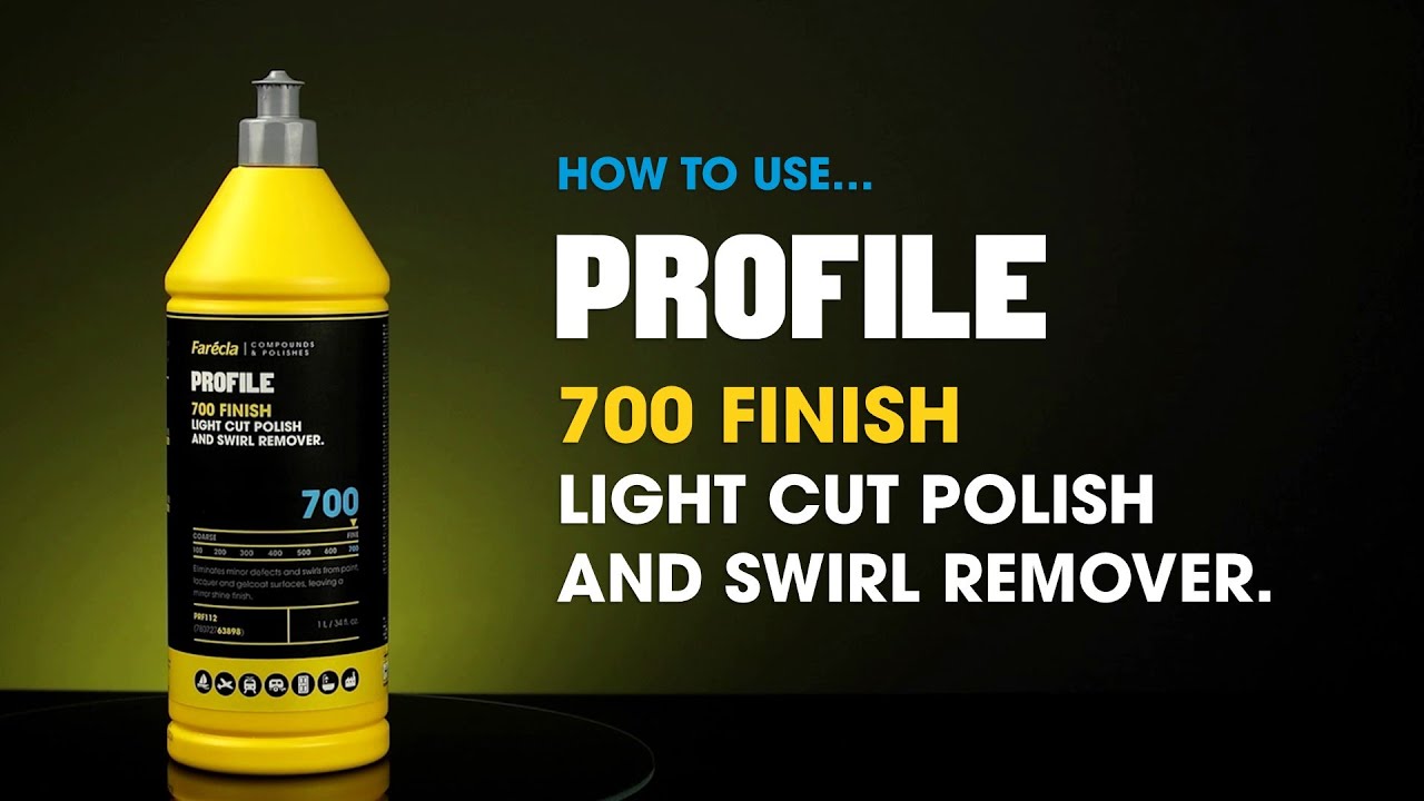 How to Use: Farécla Profile 700 Finish Light Polish & Swirl Remover (PRF112) [EN] | 