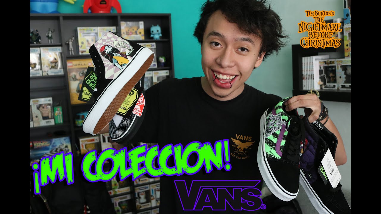 MI COLECCION de VANS EDICION ESPECIAL/ EL EXTRAÑO MUNDO DE JACK