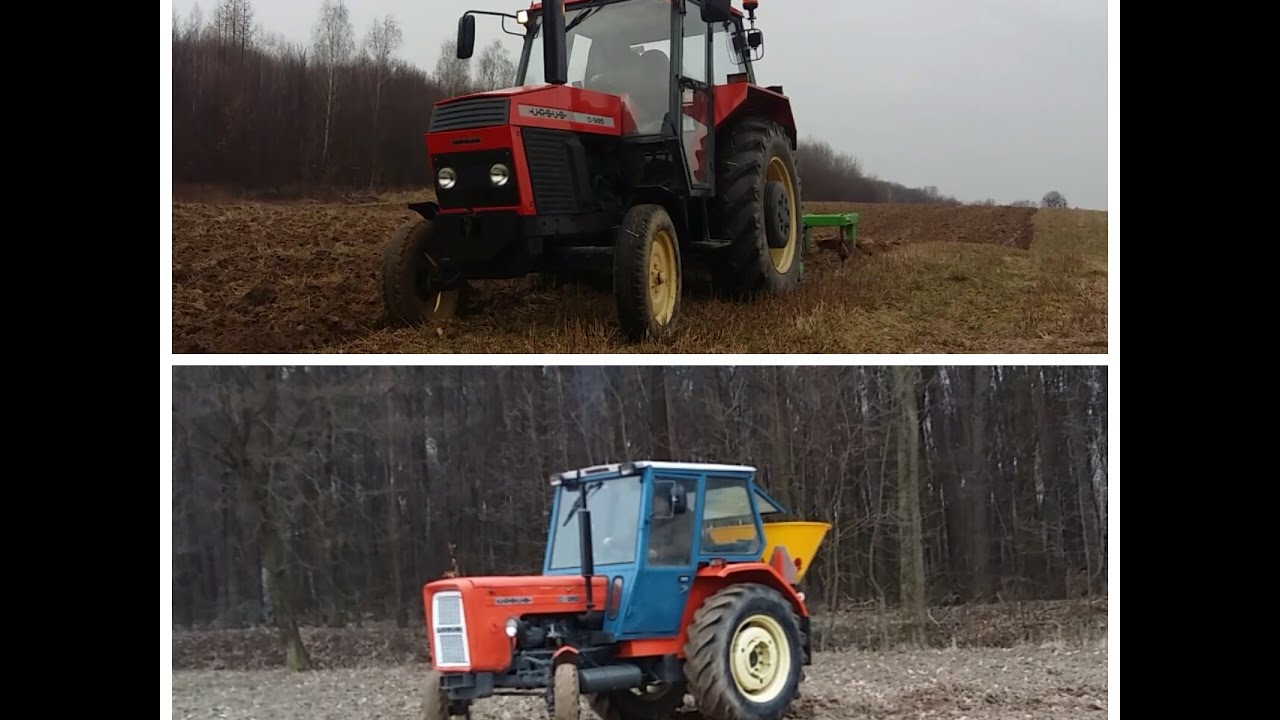 wiosna 2017 z nowym nabytkiem (ursus c 360, c 385)(Lubelskie)