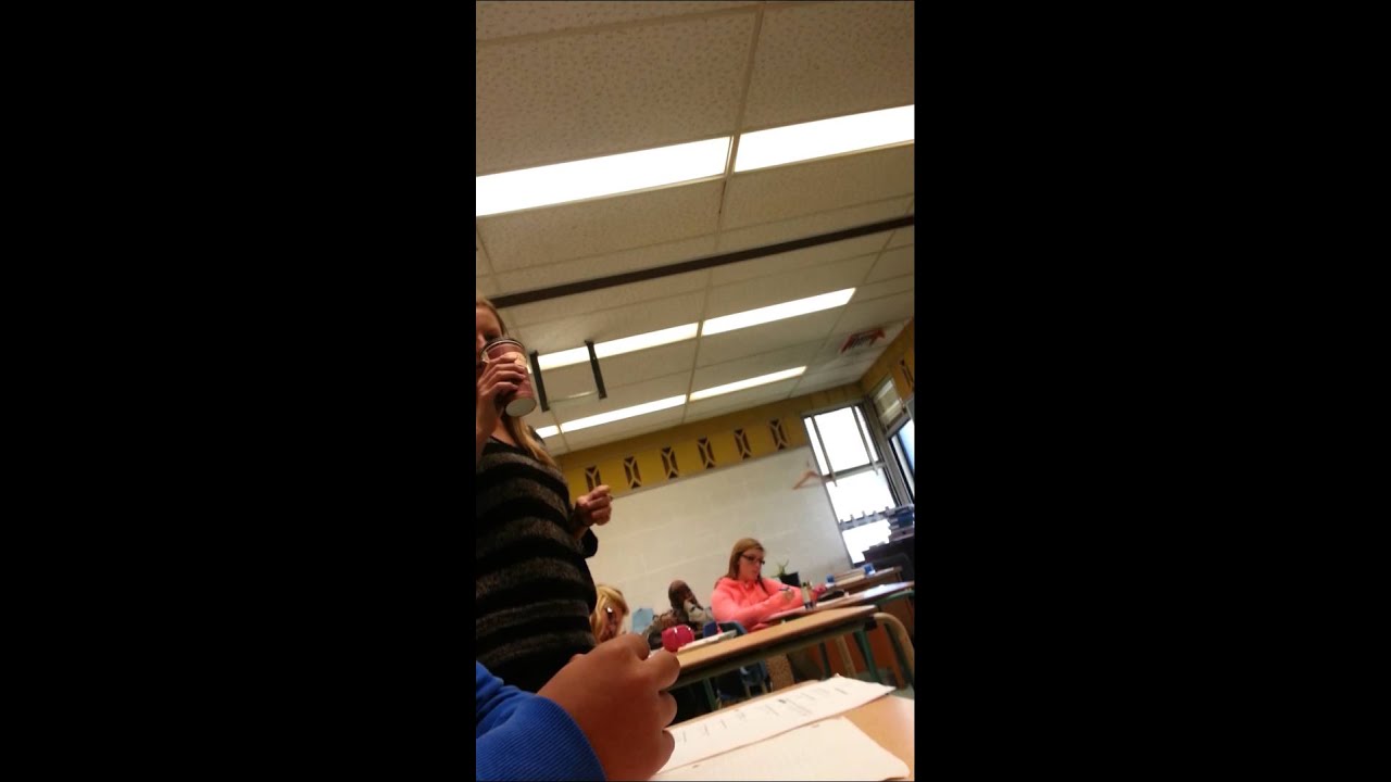 talking back to a teacher