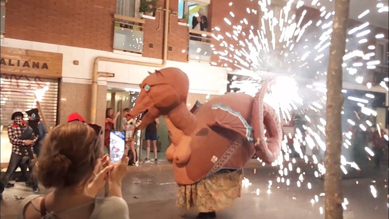 Correfoc Festes de Maig del Poblenou 2022!!                         (Barcelona 21/5/22)