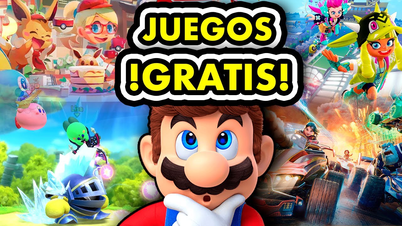 Los MEJORES juegos GRATIS para nintendo Switch en 2025