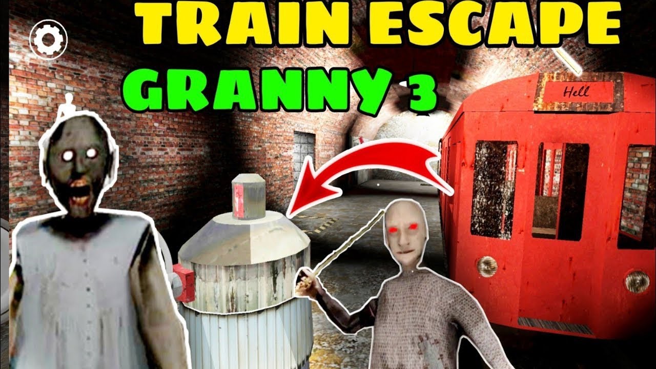 I ESCAPED USING THE TRAIN 😱 | Granny Chapter 3 Train Escape