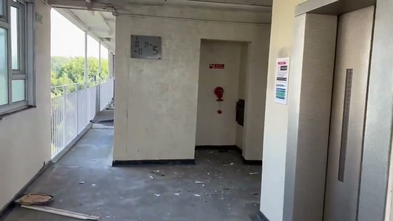 Abandoned The Highways Tower Block Flats  ~ Leeds