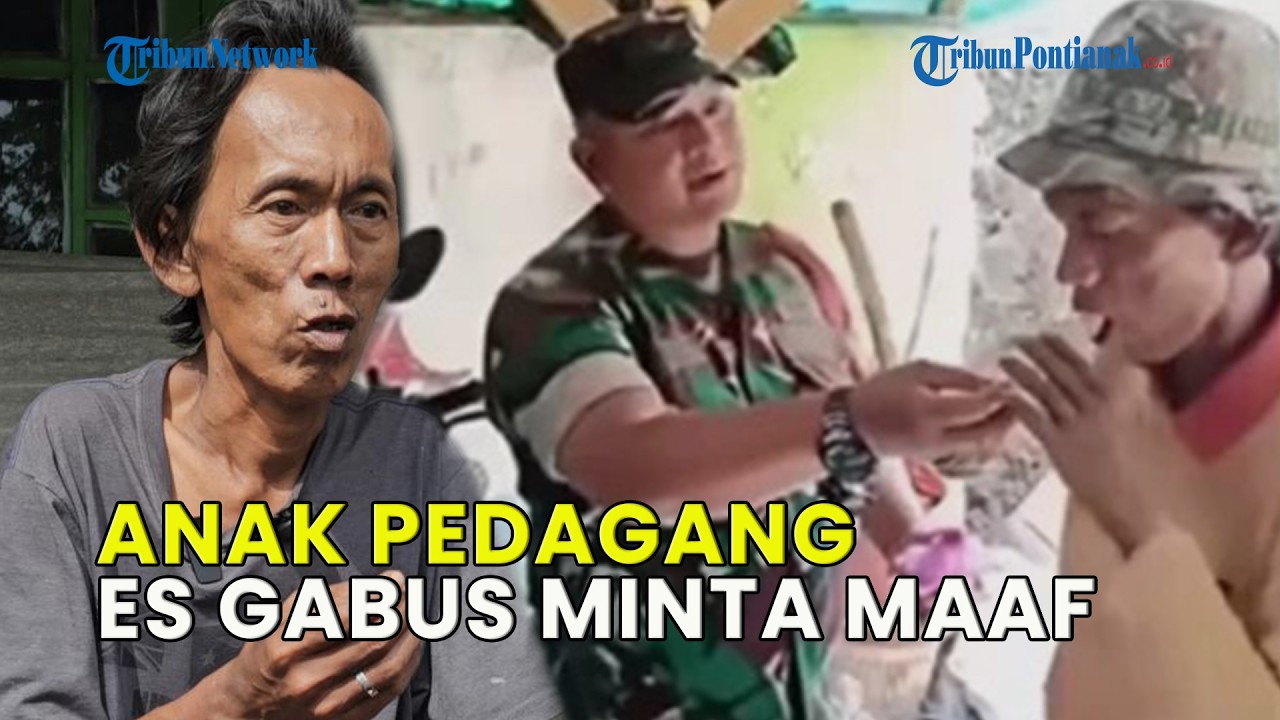 ANAK SUDERAJAT PEDAGANG ES GABUS MINTA MAAF❗ SINGGUNG SOAL JAWABAN SANG AYAH YANG BERLEBIHAN