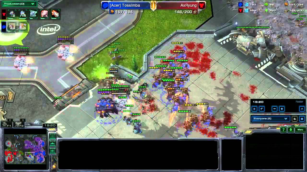 Starcraft 2 Scarlett vs Ryung