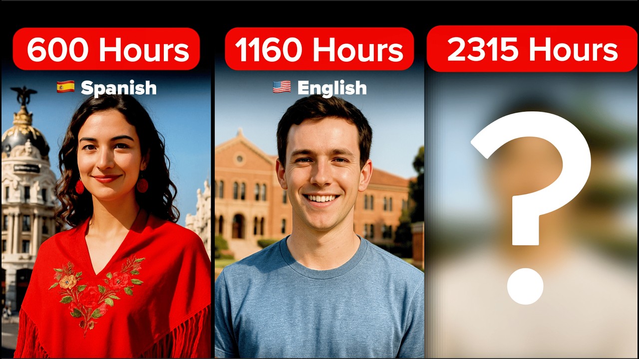 2,000 Hours to Fluency? Why Some Languages Take So Much Longer