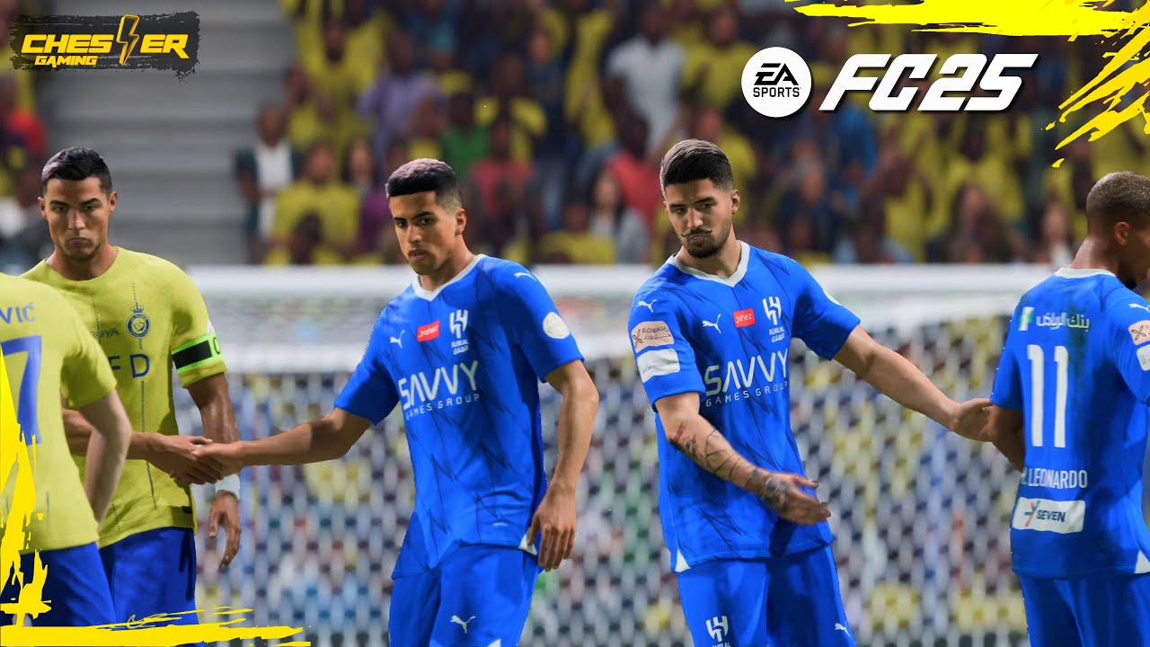 فيفا 25 -  الهلال السعودي ضد نادي النصر- الدوري السعودي - بلاي ستيشن 5 | EA FC 25 ARABIC COMMENTARY