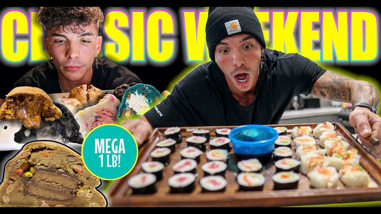 CRAZY COOKIES & DIY SUSHI FEAST  - A WEEKEND IN THE LIFE ...