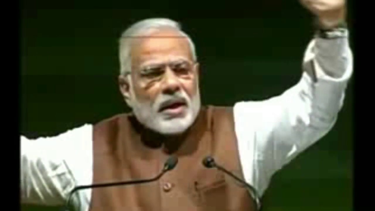 Modi speech on Digital and Cash less India ! ! !