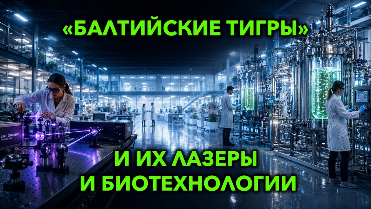 Отрасли будущего Балтии. Часть 2: Лазеры и биотехнологии