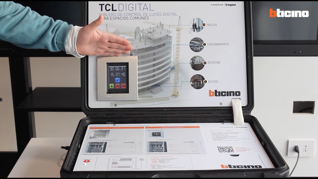 Presentación y uso del TCL Digital de Bticino - Art. LN4890