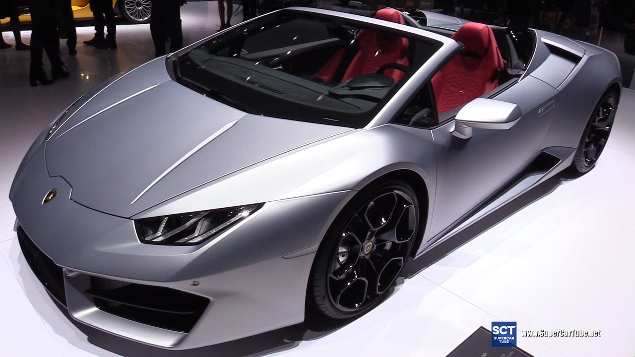 2017 Lamborghini Huracán RWD Spyder - Exterior Interior Walkaround - 2017 Geneva Motor Show