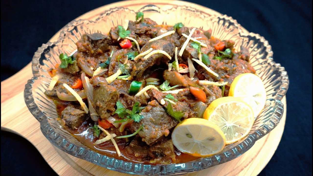 KARAHI KALEJI / BAKRA EID SPECIAL KALEJI RECIPE / MASALEDAR KARAHI KALEJI / HOW TO CLEAN KALEJI
