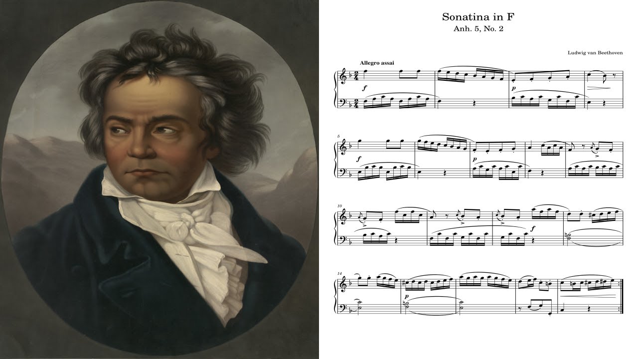 Beethoven - Sonatina in F Major (Anh. 5, No. 2)