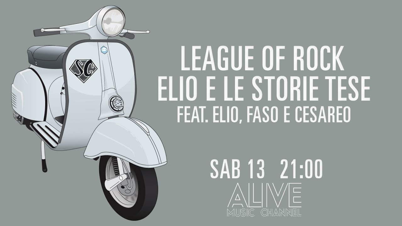 League of Rock: Elio e le Storie Tese | Feat. Elio, Faso e Cesareo