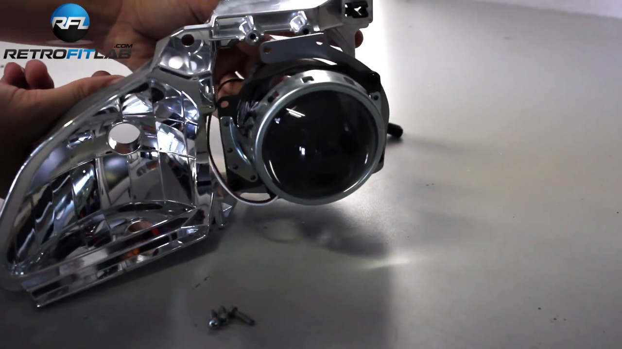Subaru Legacy Outback Replace repair bad xenon headlight projector tutorial